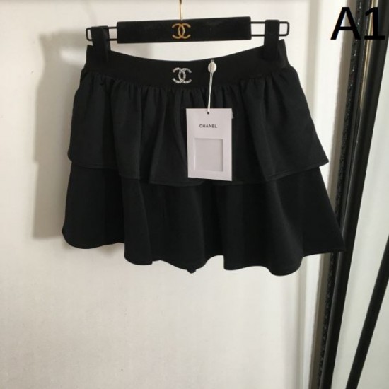 2024SS Trapezoidal Skirt CHANEL Latest ☆ Very popular ☆ Hot topic 2024SS Trapezoidal Skirt CHANEL Latest ☆ Very popular ☆ Hot topic