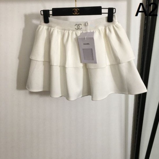 2024SS Trapezoidal Skirt CHANEL Latest ☆ Very popular ☆ Hot topic 2024SS Trapezoidal Skirt CHANEL Latest ☆ Very popular ☆ Hot topic