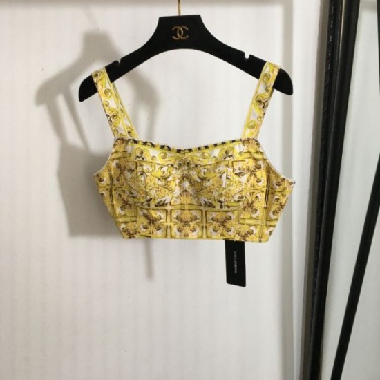 2024SS Top and Bottom Set DOLCE & GABBANA Dolce & Gabbana Extremely Popular 2024SS Top and Bottom Set DOLCE & GABBANA Dolce & Gabbana Extremely Popular