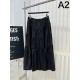 2024SS Long Skirt DIOR Dior New item that is extremely popular 2024SS Long Skirt DIOR Dior New item that is extremely popular