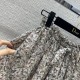 2024SS Long Skirt DIOR Finished with a sexy style 2024SS Long Skirt DIOR Finished with a sexy style
