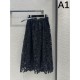2024SS Long Skirt DIOR Dior A popular item that has been used for several years 2024SS Long Skirt DIOR Dior A popular item that has been used for several years