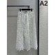 2024SS Long Skirt DIOR Dior A popular item that has been used for several years 2024SS Long Skirt DIOR Dior A popular item that has been used for several years