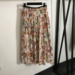 2024SS Long Skirt DIOR A loose style is completed