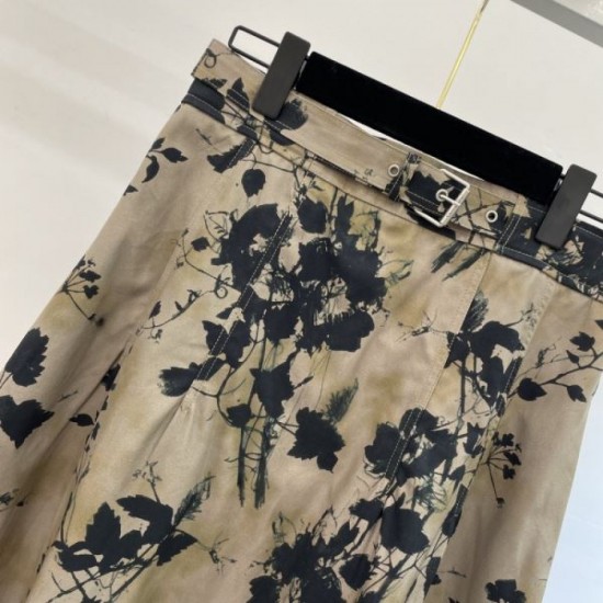 2024SS Long Skirt DIOR with the latest and stylish logo 2024SS Long Skirt DIOR with the latest and stylish logo