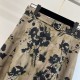 2024SS Long Skirt DIOR with the latest and stylish logo 2024SS Long Skirt DIOR with the latest and stylish logo