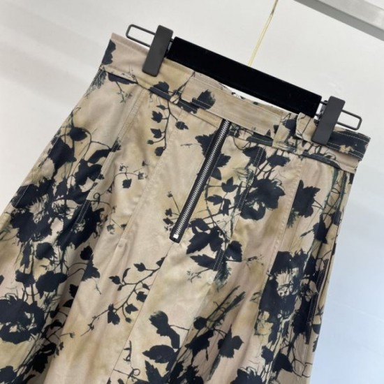 2024SS Long Skirt DIOR with the latest and stylish logo 2024SS Long Skirt DIOR with the latest and stylish logo