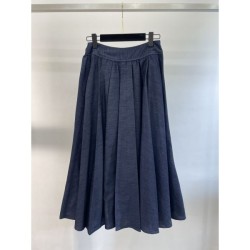 2024SS Long Skirt DIOR Dior Summer new item that can create a new look