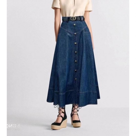 DIOR Dior Denim Skirt 2024FW A coveted brand that will make you feel good DIOR Dior Denim Skirt 2024FW A coveted brand that will make you feel good