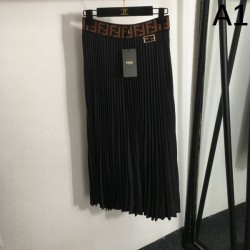 2024SS Long Skirt FENDI Featured Tops This Spring/Summer