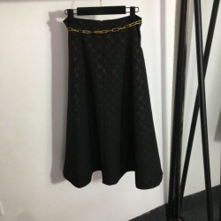 2024SS Long Skirt GUCCI Gucci Gives the impression of a fashionable expert