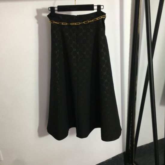 2024SS Long Skirt GUCCI Gucci Gives the impression of a fashionable expert 2024SS Long Skirt GUCCI Gucci Gives the impression of a fashionable expert