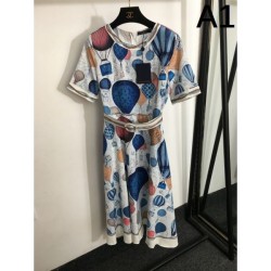 2024SS Dress LOUIS VUITTON Louis Vuitton super popular model in stock