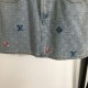 2024SS Denim Skirt LOUIS VUITTON Very trendy 2024SS Denim Skirt LOUIS VUITTON Very trendy