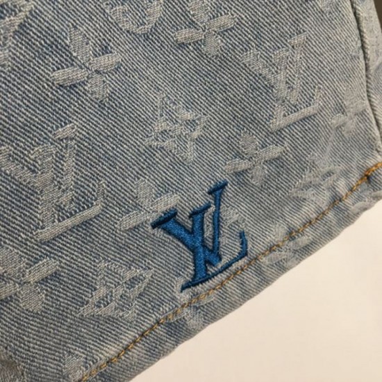 2024SS Denim Skirt LOUIS VUITTON Very trendy 2024SS Denim Skirt LOUIS VUITTON Very trendy
