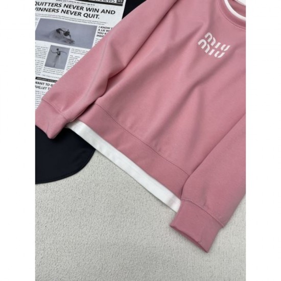 2024SS Top and Bottom Set MIU MIU Miu Miu Shock Sale! 2024SS Top and Bottom Set MIU MIU Miu Miu Shock Sale!