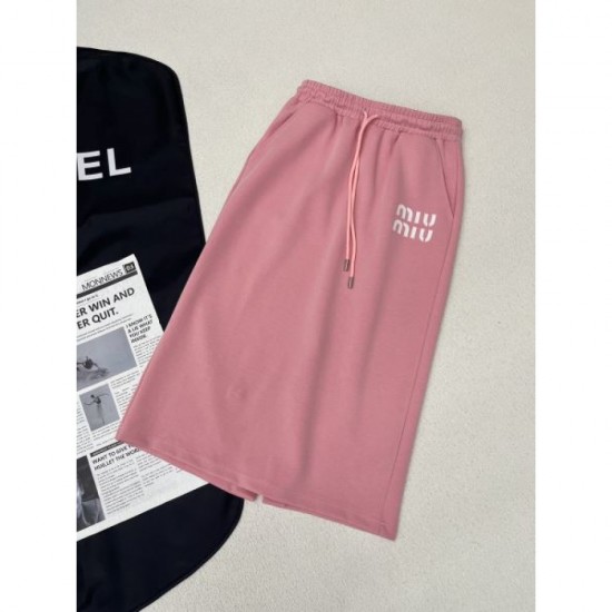 2024SS Top and Bottom Set MIU MIU Miu Miu Shock Sale! 2024SS Top and Bottom Set MIU MIU Miu Miu Shock Sale!