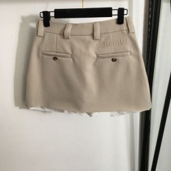 2024SS Skirt MIU MIU New product ☆ Almost sold out