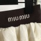 2024SS Skirt MIU MIU Neat feeling 2024SS Skirt MIU MIU Neat feeling