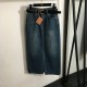 2024SS Denim Skirt MIU MIU Satisfied summer new item 2024SS Denim Skirt MIU MIU Satisfied summer new item