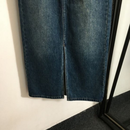 2024SS Denim Skirt MIU MIU Satisfied summer new item 2024SS Denim Skirt MIU MIU Satisfied summer new item