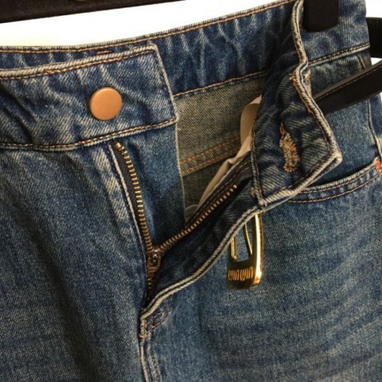 2024SS Denim Skirt MIU MIU Satisfied summer new item 2024SS Denim Skirt MIU MIU Satisfied summer new item