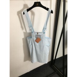 2024SS Cowboy Strap Skirt MIU MIU Latest summer item