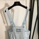 2024SS Cowboy Strap Skirt MIU MIU Latest summer item 2024SS Cowboy Strap Skirt MIU MIU Latest summer item