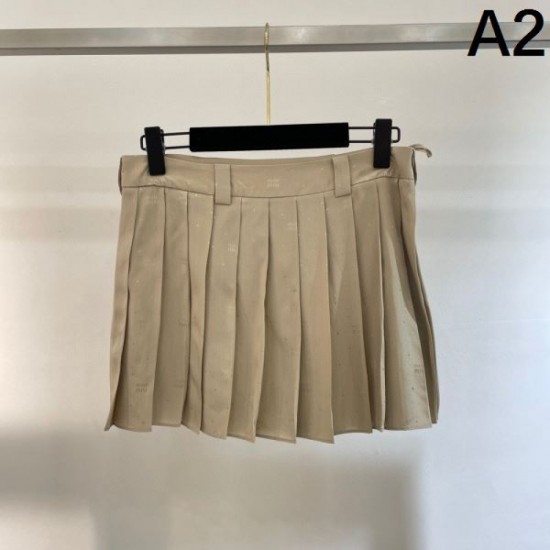 2024SS Skirt MIU MIU Miu Miu Favorite Design 2024SS Skirt MIU MIU Miu Miu Favorite Design