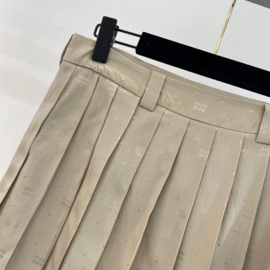 2024SS Skirt MIU MIU Miu Miu Favorite Design 2024SS Skirt MIU MIU Miu Miu Favorite Design