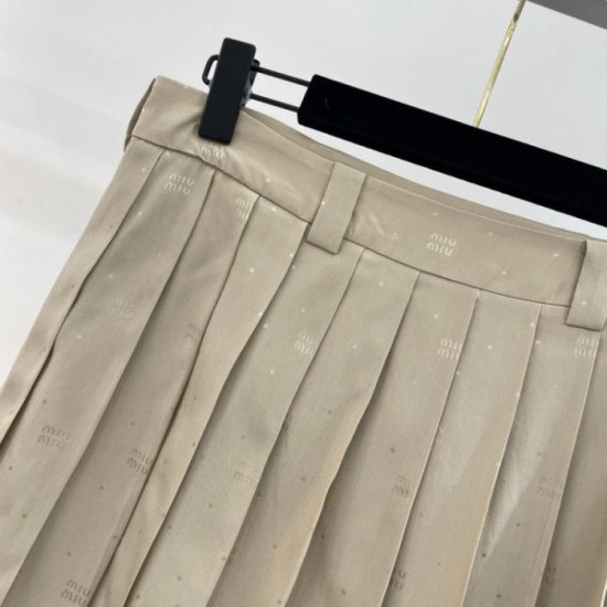2024SS Skirt MIU MIU Miu Miu Favorite Design 2024SS Skirt MIU MIU Miu Miu Favorite Design