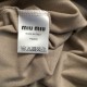 MIU MIU One Piece 2024FW Popular Item MIU MIU One Piece 2024FW Popular Item