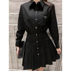 2024SS Dress PRADA Unique item that will take center stage