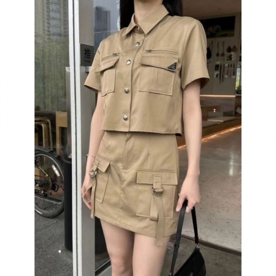 2024SS Top and Bottom Set PRADA New item that is extremely popular 2024SS Top and Bottom Set PRADA New item that is extremely popular
