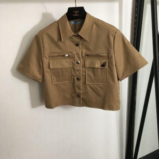 2024SS Top and Bottom Set PRADA New item that is extremely popular 2024SS Top and Bottom Set PRADA New item that is extremely popular