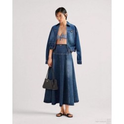 PRADA Top and bottom set 2024FW Popular among fashionable people