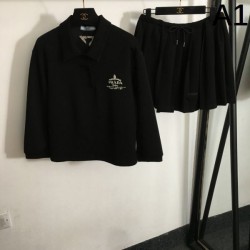 PRADA top and bottom set 2024FW Easy to create an outfit