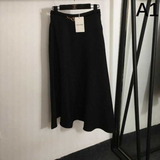 VALENTINO Trapezoid Skirt 2024FW Latest and Stylish VALENTINO Trapezoid Skirt 2024FW Latest and Stylish