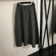 VALENTINO Trapezoid Skirt 2024FW Latest and Stylish VALENTINO Trapezoid Skirt 2024FW Latest and Stylish