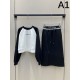 2024SS Top and Bottom Set YSL Yves Saint Laurent Every Year Standard Popular Item 2024SS Top and Bottom Set YSL Yves Saint Laurent Every Year Standard Popular Item
