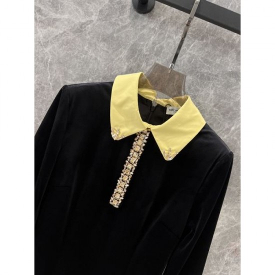 YSL Yves Saint Laurent Dress 2024FW Limited Quantity VIP Price YSL Yves Saint Laurent Dress 2024FW Limited Quantity VIP Price