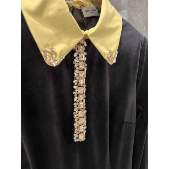 YSL Yves Saint Laurent Dress 2024FW Limited Quantity VIP Price YSL Yves Saint Laurent Dress 2024FW Limited Quantity VIP Price