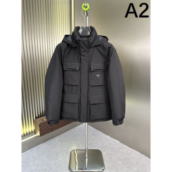 2024FW PRADA Overseas Limited Item Men's Down Jacket 2024FW PRADA Overseas Limited Item Men's Down Jacket