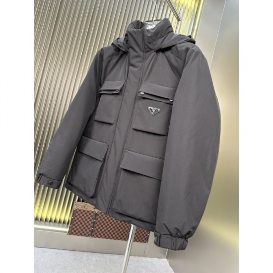 2024FW PRADA Overseas Limited Item Men's Down Jacket 2024FW PRADA Overseas Limited Item Men's Down Jacket