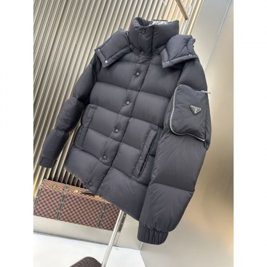 2024FW PRADA Prada New Year's Sale Men's Down Jacket 2024FW PRADA Prada New Year's Sale Men's Down Jacket