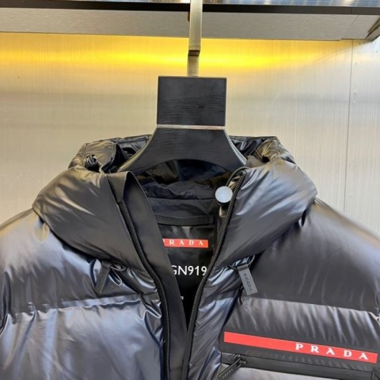 2024FW PRADA Prada limited sale in fall and winter! Down jacket for men 2024FW PRADA Prada limited sale in fall and winter! Down jacket for men