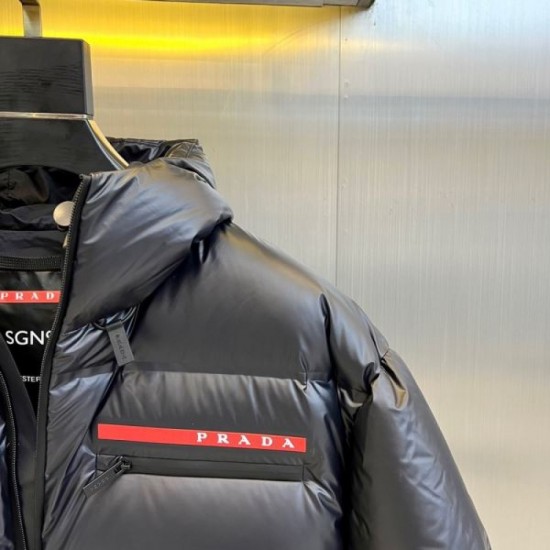 2024FW PRADA Prada limited sale in fall and winter! Down jacket for men 2024FW PRADA Prada limited sale in fall and winter! Down jacket for men