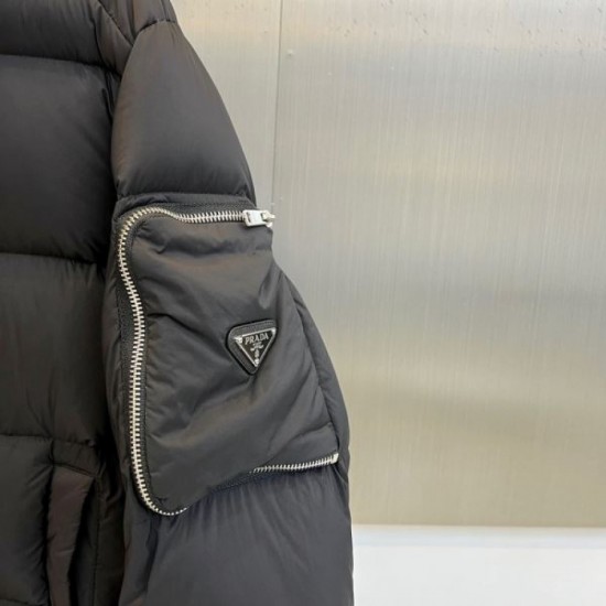 2024FW PRADA PRADA New limited edition first come, first served men's down jacket 2024FW PRADA PRADA New limited edition first come, first served men's down jacket