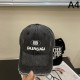2024SS Hat BALENCIAGA Standard Popular Thin Soft 2024SS Hat BALENCIAGA Standard Popular Thin Soft
