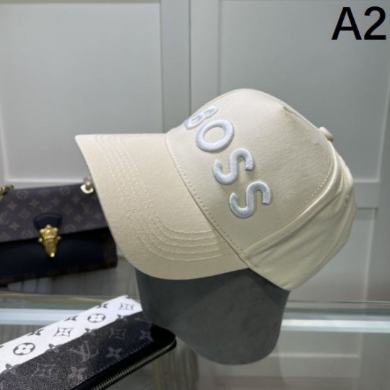 2024SS Hat HUGO BOSS Hugo Boss Summer Elegant Style 2024SS Hat HUGO BOSS Hugo Boss Summer Elegant Style